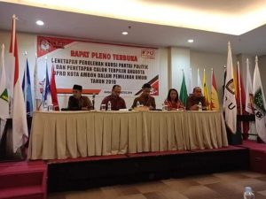 KPU Ambon Tetapkan 35 Anggota DPRD Terpilih