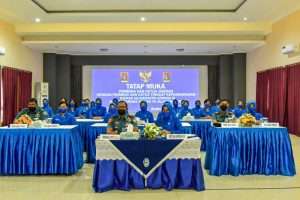 Danlantamal Ambon Hadiri Vicon Tatap Muka Pembina Daerah Jalasenastri Armada III