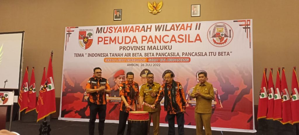 Latuconsina Terpilih Aklamasi Pimpin  Pemuda Pancasila Maluku 2022-2027