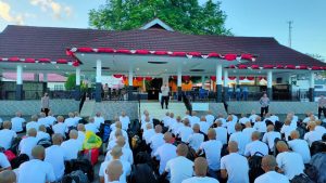 177 Casis Bintara Polri Gelombang Kedua Masuk SPN Polda Maluku