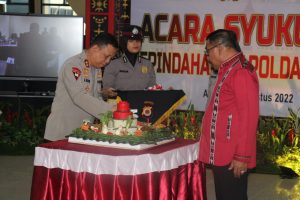 Pindah Kantor Baru, Polda Maluku Gelar Syukuran