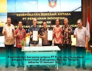 Pemkab Malteng dan PT Perindo Teken Kerjasama, Tingkatkan Produksi Perikanan Maluku