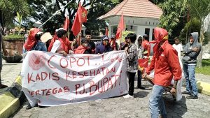 LMND Malteng Demo Dana Insentif Nakes COVID-19 Belum Dibayar, Ini Penjelasan Kadis