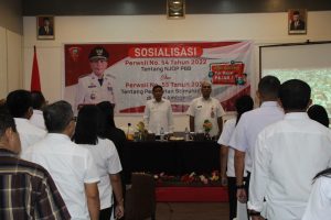 Pemkot Ambon Sosialisasi Perwali NJOP PBB dan Stimulan PBB