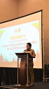 Sekda Buka Workshop II Rencana Kerja Sub Nasional Indonesia’s Folu Net SINK 2030
