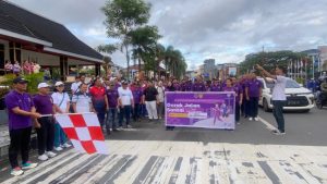 Peringati HARPUBNAS ke 53, AP I Bandara Pattimura Ambon Gelar Jalan Santai