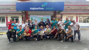 AP I Bandara Pattimura Ambon Gelar Penanaman Pohon Bersama