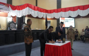 Dihadiri Pj Bupati, DPRD Umumkan Penetapan Zulkarnaen-Mario