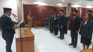 Tujuh Pejabat Fungsional Keahlian Maluku Tengah Dilantik
