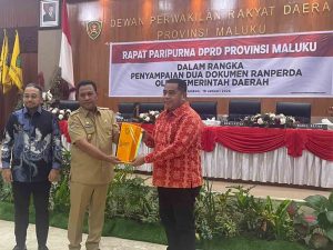 Wagub Maluku Ajukan Dua Ranperda Strategis, DPRD Diminta Bahas Objektif dan Tuntas