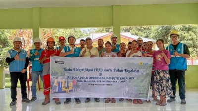 Hari Pelanggan Nasional, PLN Hadirkan Listrik 24 Jam di Pulau Tagalaya, Wujudkan Pelayanan Berdampak