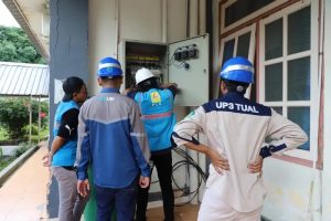PLN UIW MMU Siaga 24 Jam Dukung Kegiatan Bakti Sosial Kemensos di Maluku Tenggara