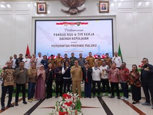 Pimpinan DPRD Maluku Hadiri Rapat Pansus DPR RI & Tim Kerja DPD RI RUU Daerah Kepulauan