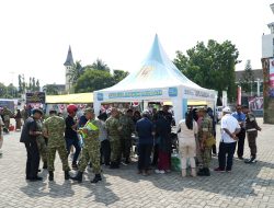 PLN UIW MMU Hadirkan Manfaat bagi Masyarakat melalui Bazar Pasar Murah HUT TNI ke-81
