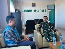 PLN dan Kodim 1513/SBB Perkuat Sinergi Dukung Program Strategis dan Pelayanan Kelistrikan Masyarakat